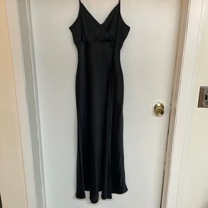 SATIN LINGERIE STYLE DRESS